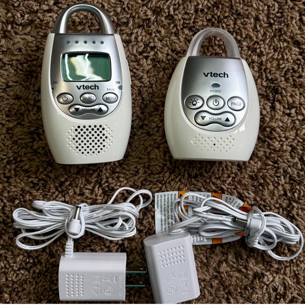VTech DM221 Safe & Sound Digital Audio Baby Monitor Parent Unit